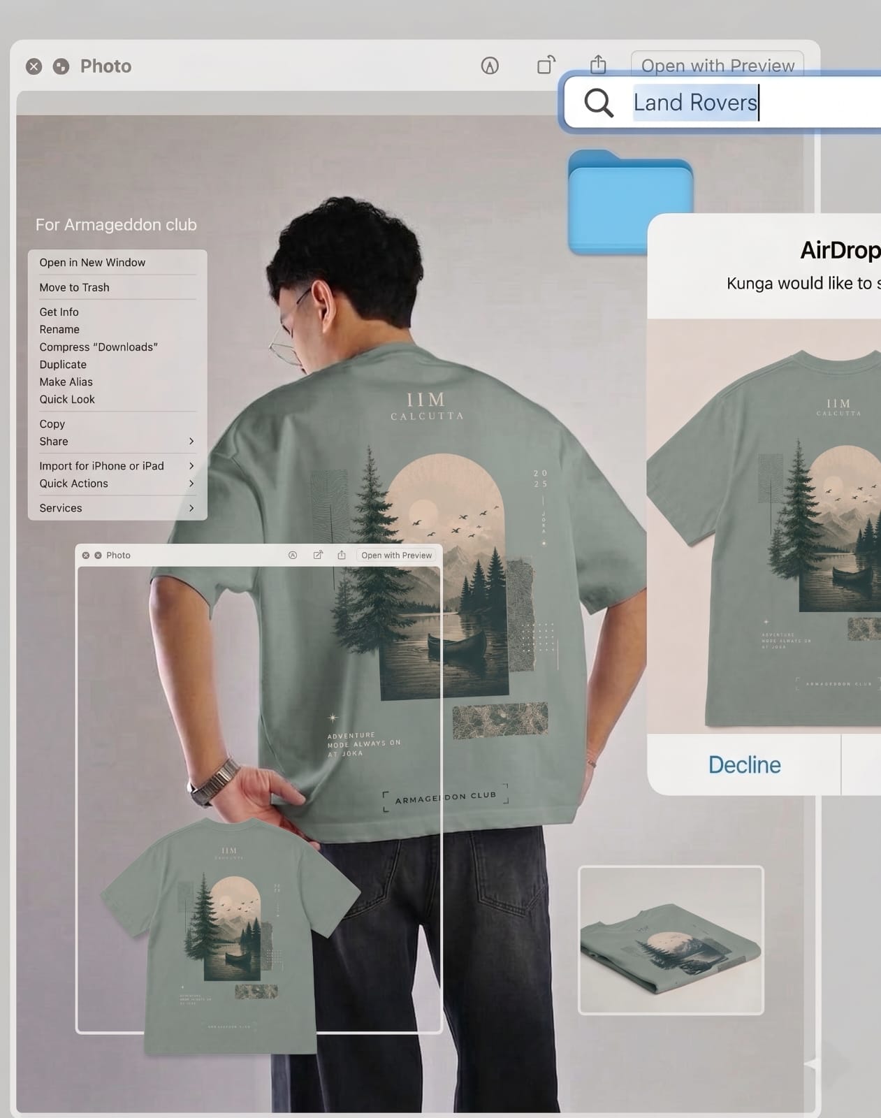 T-Shirt Evergreen Odyssey